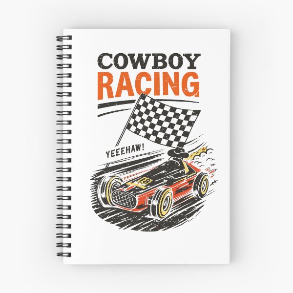 Item preview, Cowboy Racing Vintage Dragster Poster designed and sold by Matinez Pink.