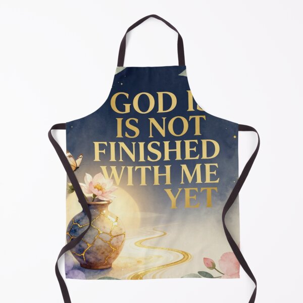 Item preview, God Is Not Finished With Me Yet designed and sold by Fresh Starts.