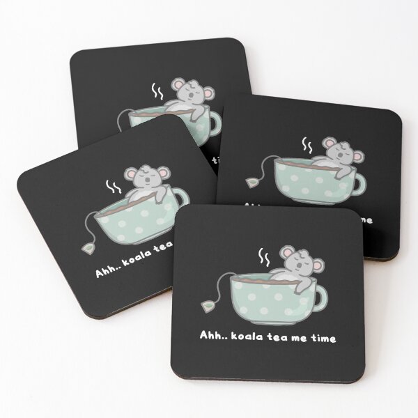 Item preview, Koalatea Funny Koala In Teacup Hot Beverage Pun designed and sold by PBandDoodlese.