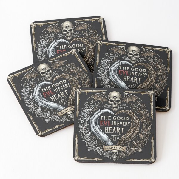 Item preview, Heart Wings Skull Raven Bone designed and sold by Voodoo Store Paranormal Collections.