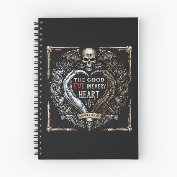 Item preview, Heart Wings Skull Raven Bone designed and sold by Voodoo Store Paranormal Collections.
