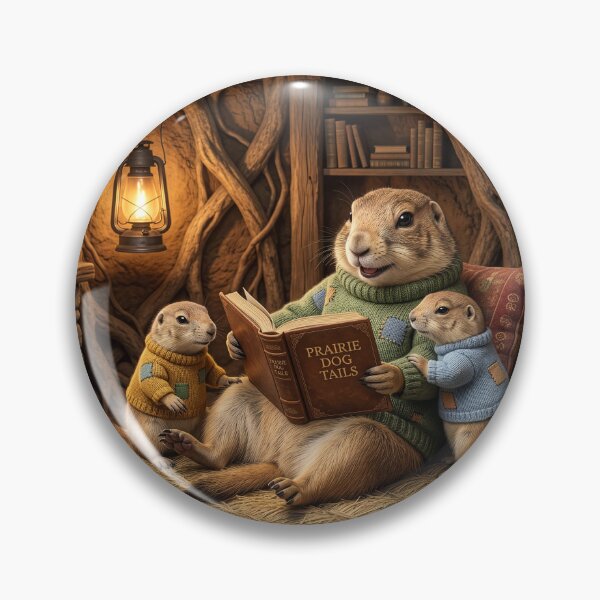 Item preview, Prairie Dog Mom Reads to Her Young Ones designed and sold by Tridentulus.
