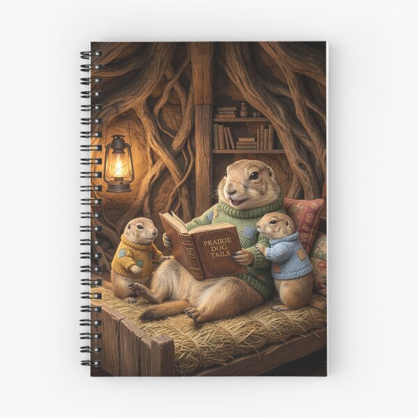 Item preview, Prairie Dog Mom Reads to Her Young Ones designed and sold by Tridentulus.