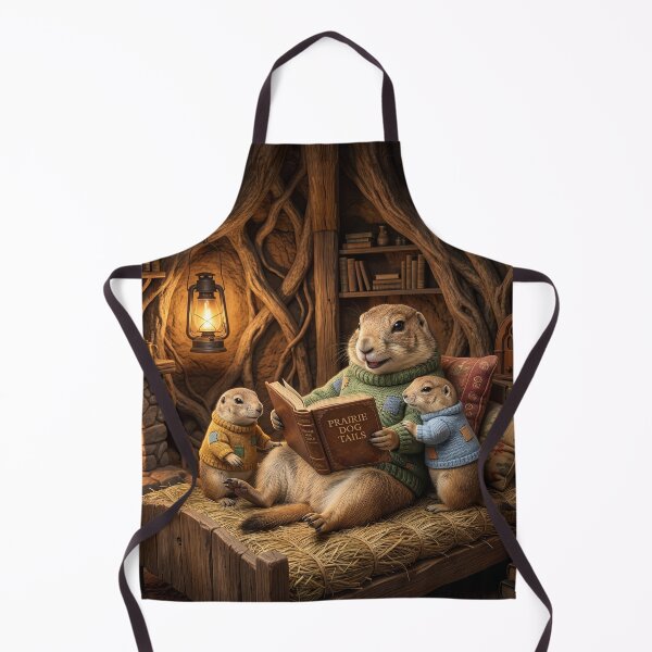 Item preview, Prairie Dog Mom Reads to Her Young Ones designed and sold by Tridentulus.