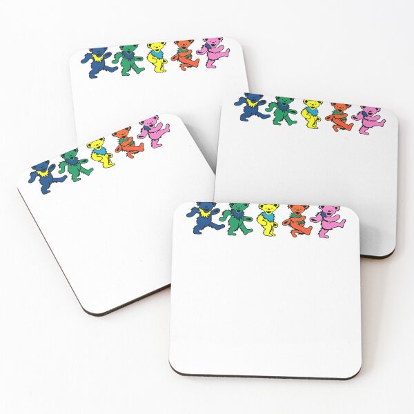 Item preview, Marching Bears Psychedelic Parade Illustration designed and sold by AJ1creations.