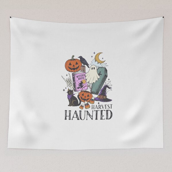 Item preview, Harvest Haunted - Vintage Halloween designed and sold by wesdesignshop.