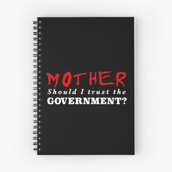 Item preview, Anti Establishment Quote Bold Red White Typography designed and sold by AJ1creations.