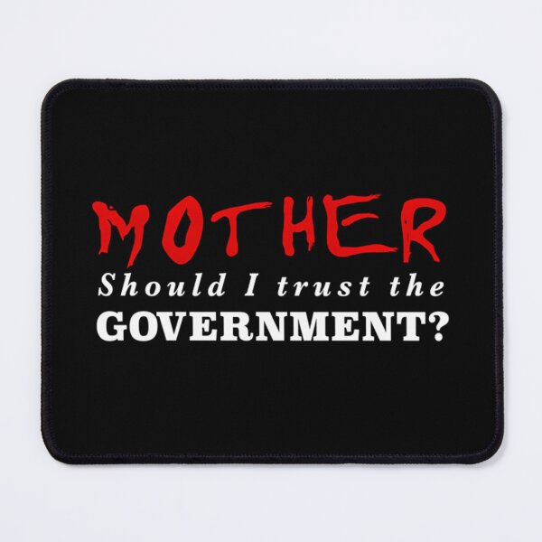 Item preview, Anti Establishment Quote Bold Red White Typography designed and sold by AJ1creations.