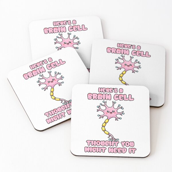 Item preview, Funny brain cell design – sarcastic brain cell gift (on light colors) designed and sold by messy-nessie.