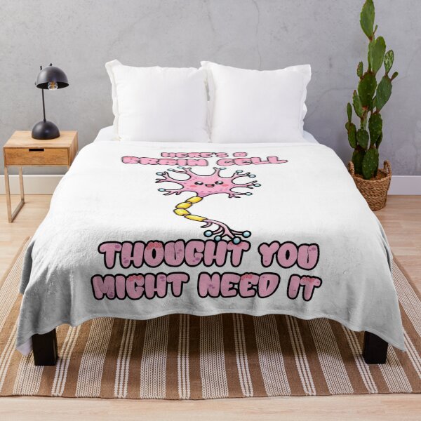 Item preview, Funny brain cell design – sarcastic brain cell gift (on light colors) designed and sold by messy-nessie.
