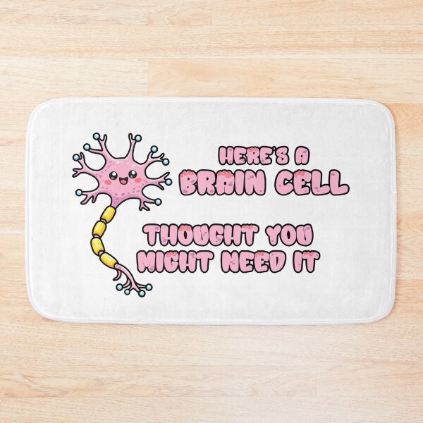 Item preview, Funny brain cell design – sarcastic brain cell gift (on light colors) designed and sold by messy-nessie.