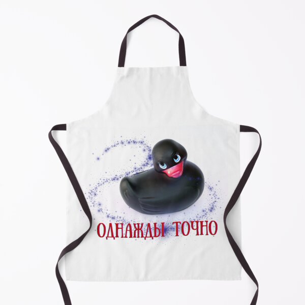 Item preview, ОДНАЖДЫ ТОЧНО. Black Rubber Duck Looking Mean. Russian Phrase. Russian Language. designed and sold by ShrimpAndGrits.