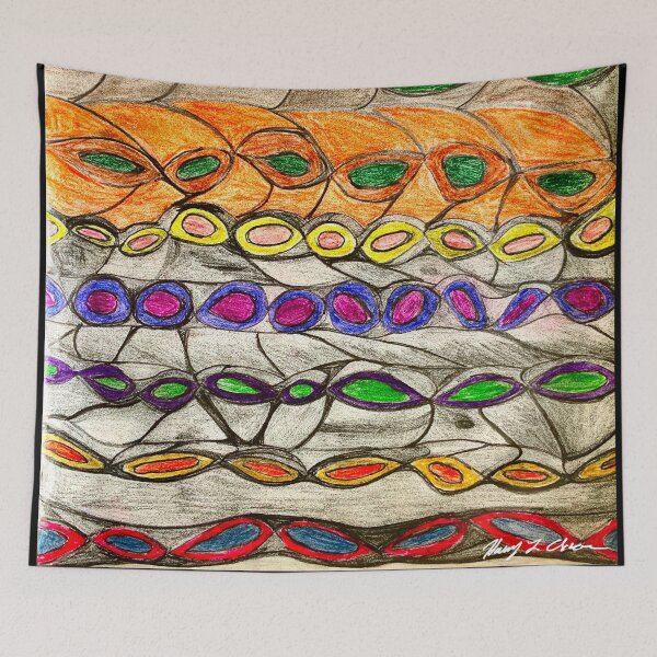 Item preview, Tapestry of Eyes designed and sold by Haxson37art.
