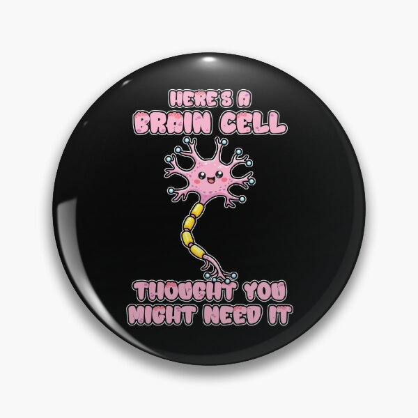 Item preview, Funny brain cell design – sarcastic brain cell gift (on dark colors) designed and sold by messy-nessie.