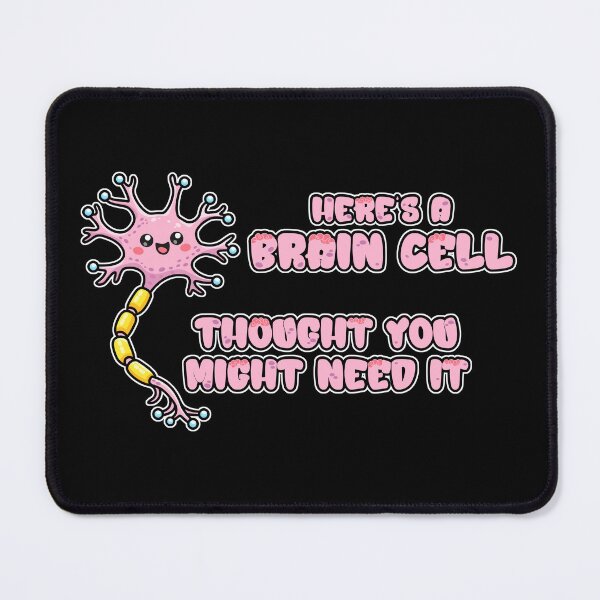 Item preview, Funny brain cell design – sarcastic brain cell gift (on dark colors) designed and sold by messy-nessie.