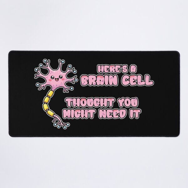 Item preview, Funny brain cell design – sarcastic brain cell gift (on dark colors) designed and sold by messy-nessie.