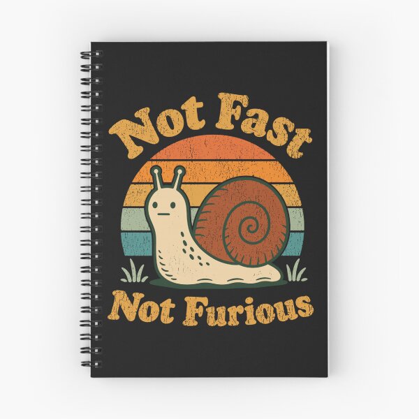 Item preview, Vintage Retro Sunset Funny Snail Pace designed and sold by LarkinIsabell.