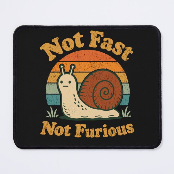Item preview, Vintage Retro Sunset Funny Snail Pace designed and sold by LarkinIsabell.