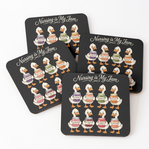 Item preview, Nursing is My Jam Silly Goose Nurse Healthcare Hospital RN designed and sold by CF_VintageDesign.