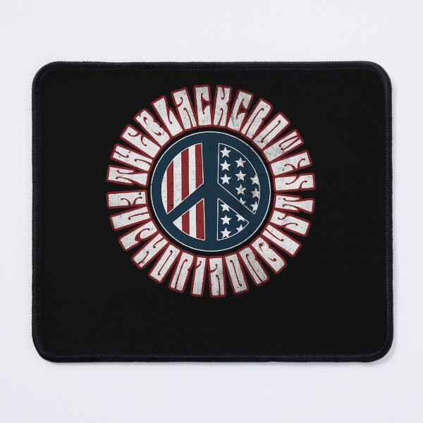 Item preview, The Black Crowes American Flag Peace Symbol designed and sold by Meda2.