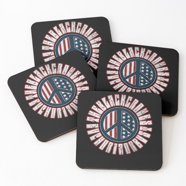 Item preview, The Black Crowes American Flag Peace Symbol designed and sold by Meda2.