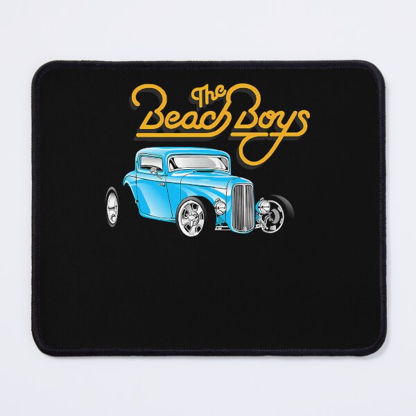Item preview, Beach Boys Blue Hot Rod Coupe Yellow Script designed and sold by Meda2.