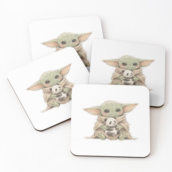 Item preview, BABY YODA GIANT PANDA designed and sold by LIS AND MELIVERSO.