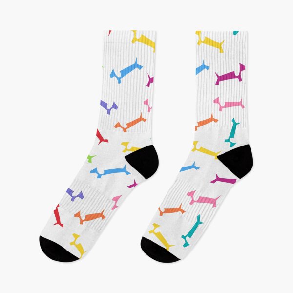 Item preview, Rainbow Sausage Dogs designed and sold by doxiedigitaltsv.