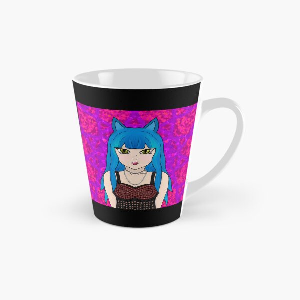 Item preview, Blue Haired Alt Cat Girl designed and sold by lilpoltergeist.
