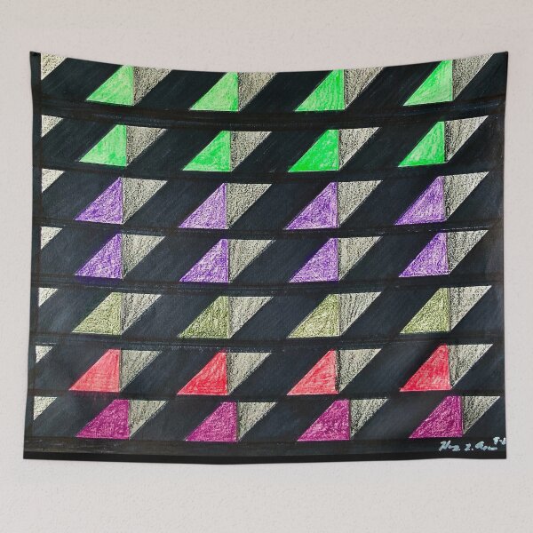 Item preview, 3D Prism Grid designed and sold by Haxson37art.
