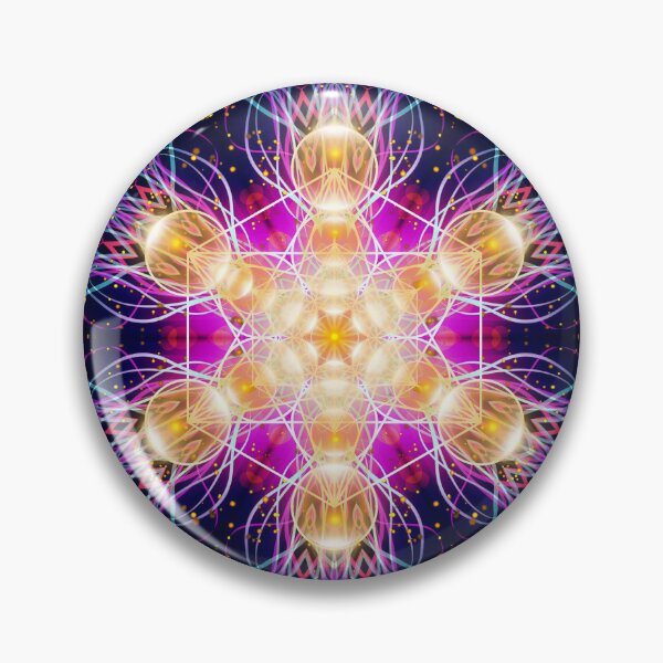 Item preview, Golden Metatron's Cube  designed and sold by chantalittah.