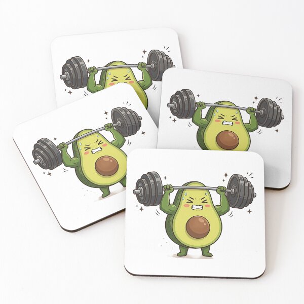 Item preview, gym avocado designed and sold by WatermelonShop-.