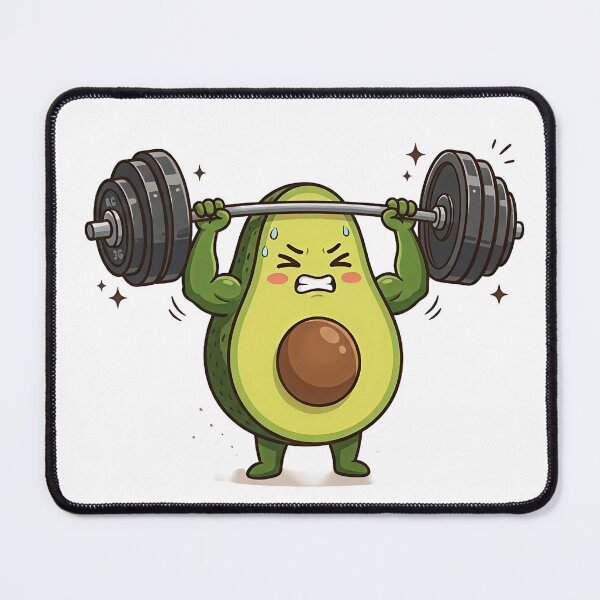 Item preview, gym avocado designed and sold by WatermelonShop-.