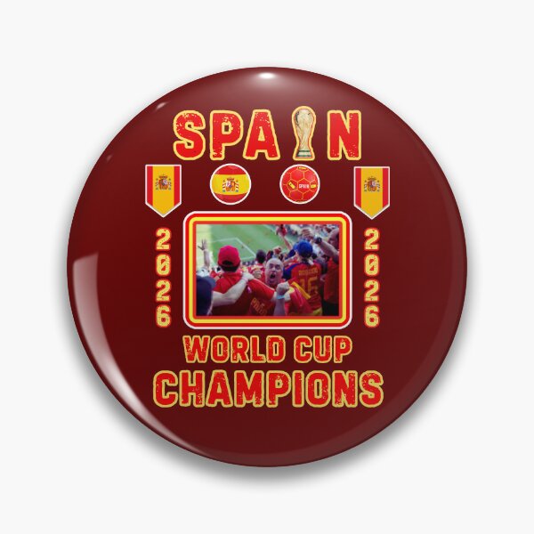 Item preview, Spain World Cup Champion designed and sold by WoodburyLake.