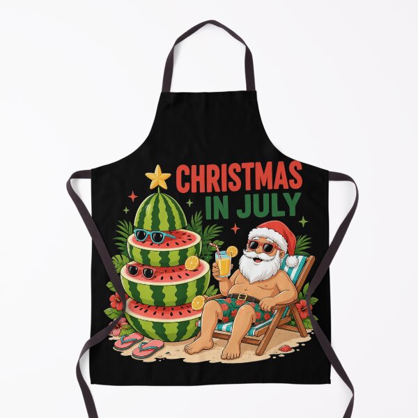 Item preview, Christmas in July Santa Beach Watermelon designed and sold by OlakunleOloroz.