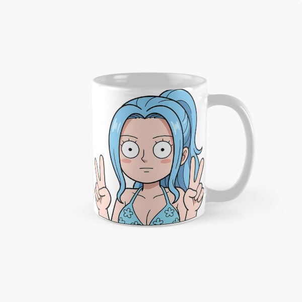 Item preview, Vivi One Piece Blue Hair Summer Peace Portrait designed and sold by earlobejerk.