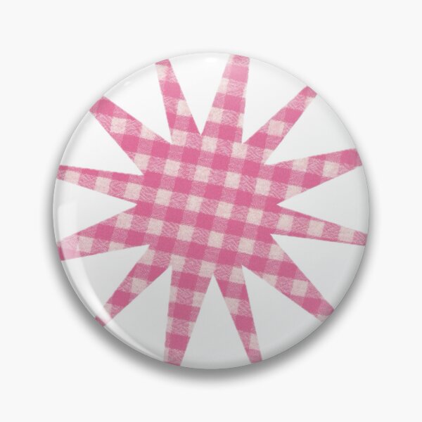 Item preview, pink plaid star designed and sold by Abbeys-Shop.