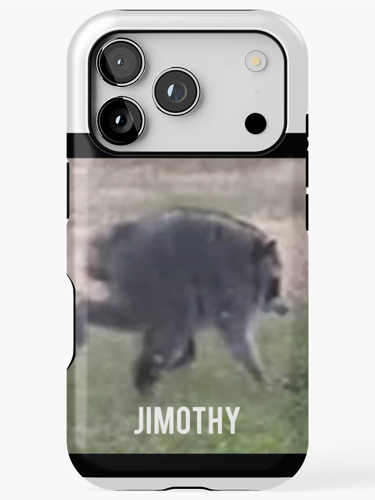 Thumbnail 1 of 4, iPhone Case, Jimothy Raccoon designed and sold by Pattern Unhinged.
