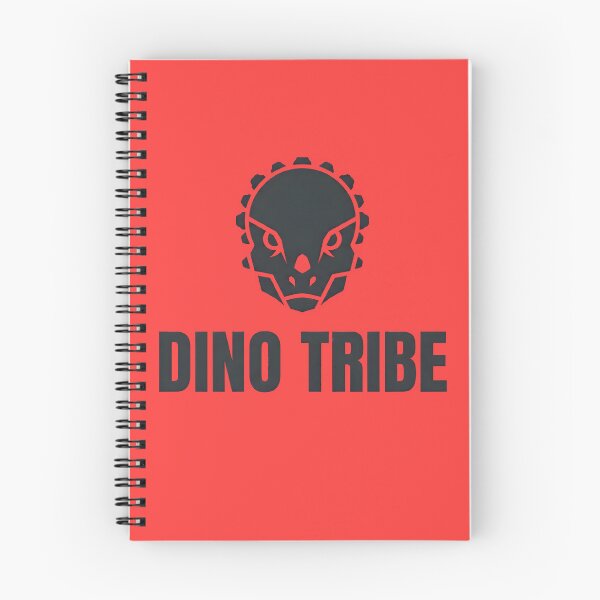 Item preview, Dino Tribe Tribal Skull Badge Logo designed and sold by PreeCha Art & Co..