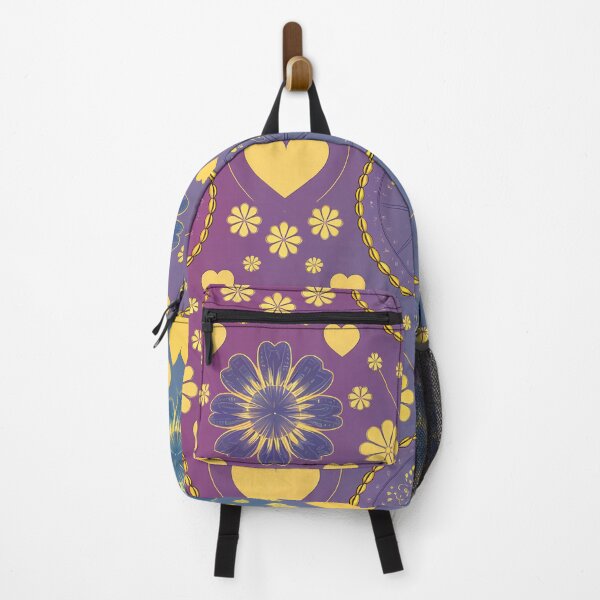 Item preview, Purple & Gold Floral Mandala designed and sold by Groovy Looks.