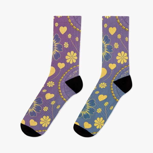 Item preview, Purple & Gold Floral Mandala designed and sold by SouthPrint.