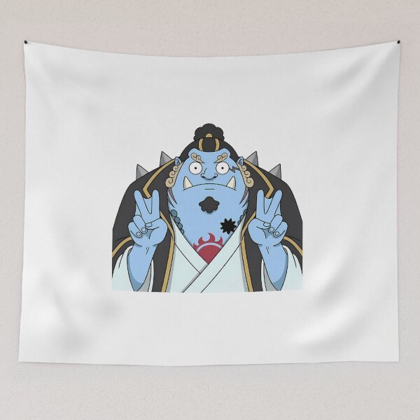 Item preview, Jinbei One Piece Blue Fishman Double Peace Pose designed and sold by earlobejerk.