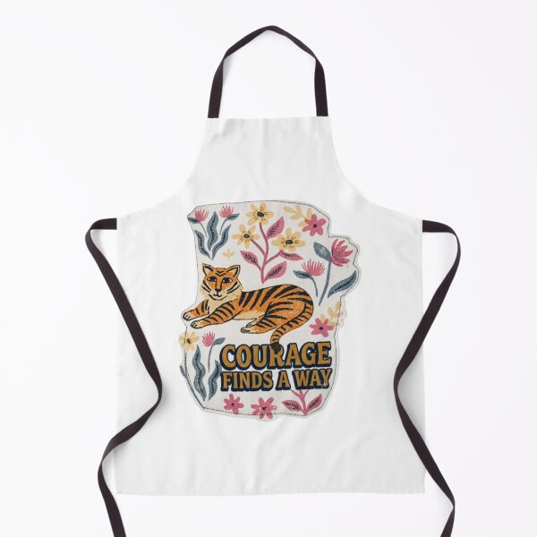 Item preview, Retro Tiger Floral Art Print designed and sold by My-Hoodies.