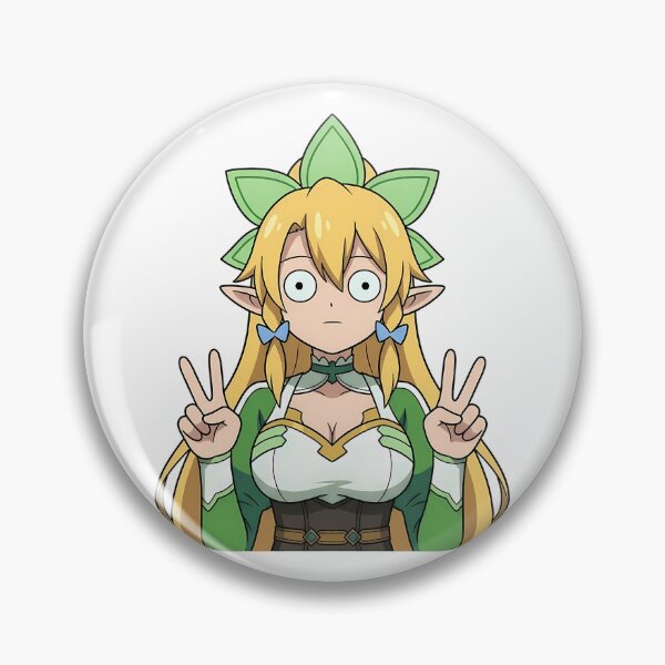 Item preview, Leafa Sword Art Online Funny Elf Peace Sign designed and sold by earlobejerk.