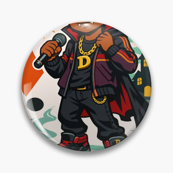 Item preview, Rare Good Girl — Hip Hop Vamp King (hood off) designed and sold by Rare Good Girl Designs.