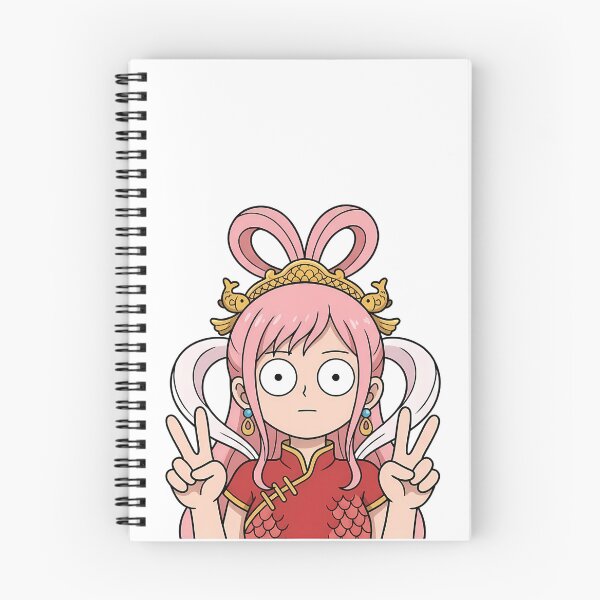 Item preview, Shirahoshi One Piece Pink Mermaid Double Peace Portrait designed and sold by earlobejerk.