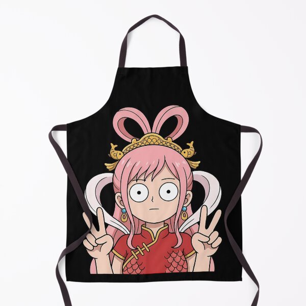 Item preview, Shirahoshi One Piece Pink Mermaid Double Peace Portrait designed and sold by earlobejerk.
