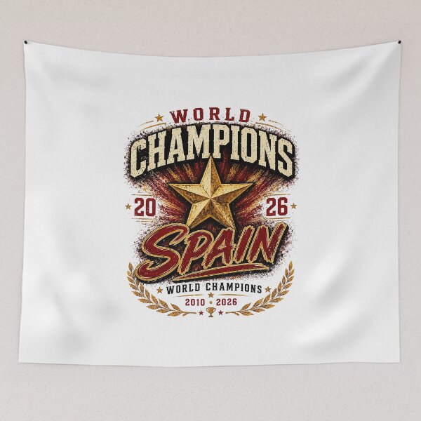 Item preview, World Champions Spain Vintage design designed and sold by rygenr8.
