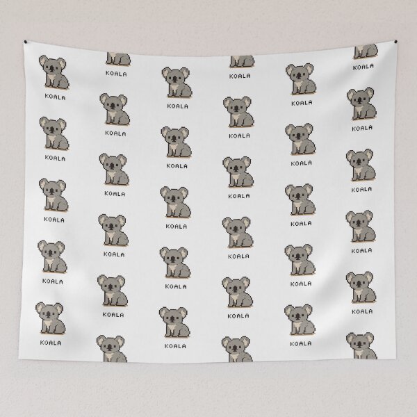 Item preview, Cute Pixel Art Koala - Retro 8-Bit Wildlife Design designed and sold by SLGA-Designs.