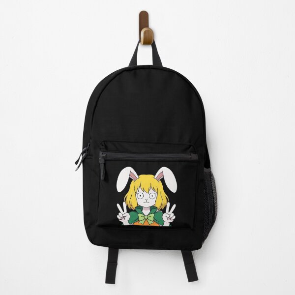 Item preview, Carrot One Piece Bunny Girl Double Peace Portrait designed and sold by earlobejerk.